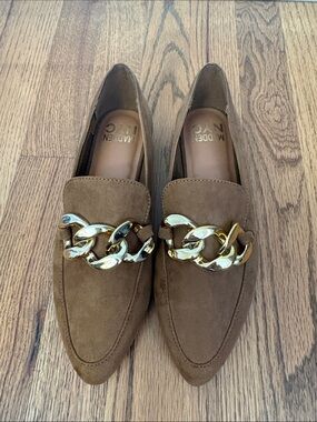 Madden NYC Women's Chain Accent Loafers